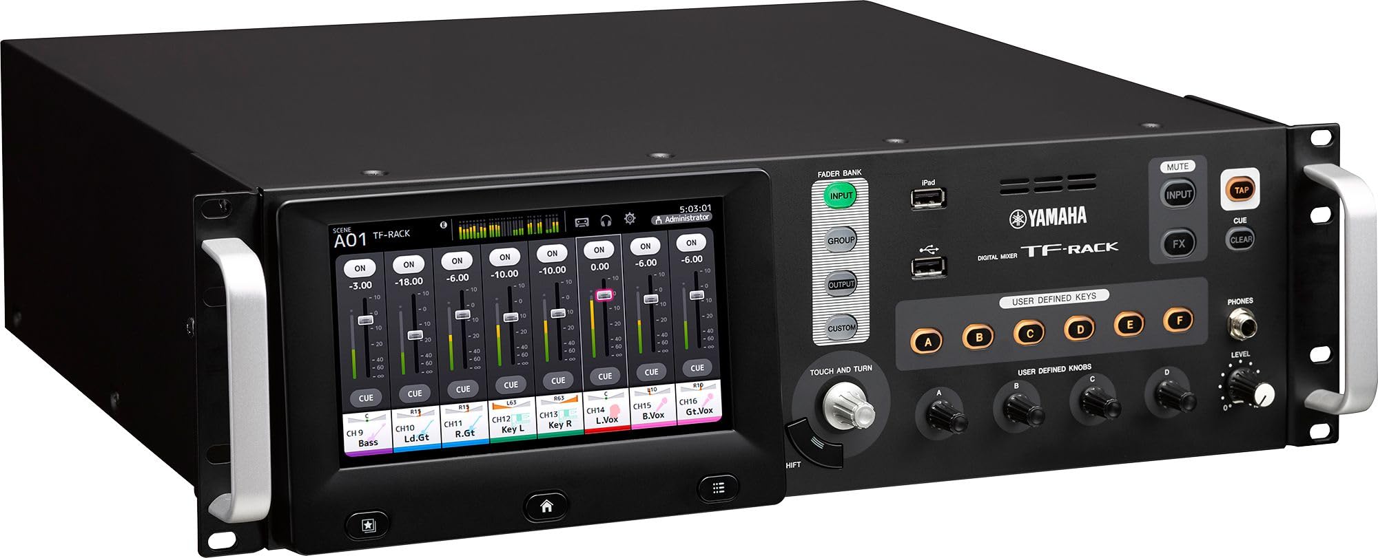 リョウ　YAMAHA TF Rack Amazon.com: Yamaha TF-Rack 40-Channel Rack Mount Digital Mixer